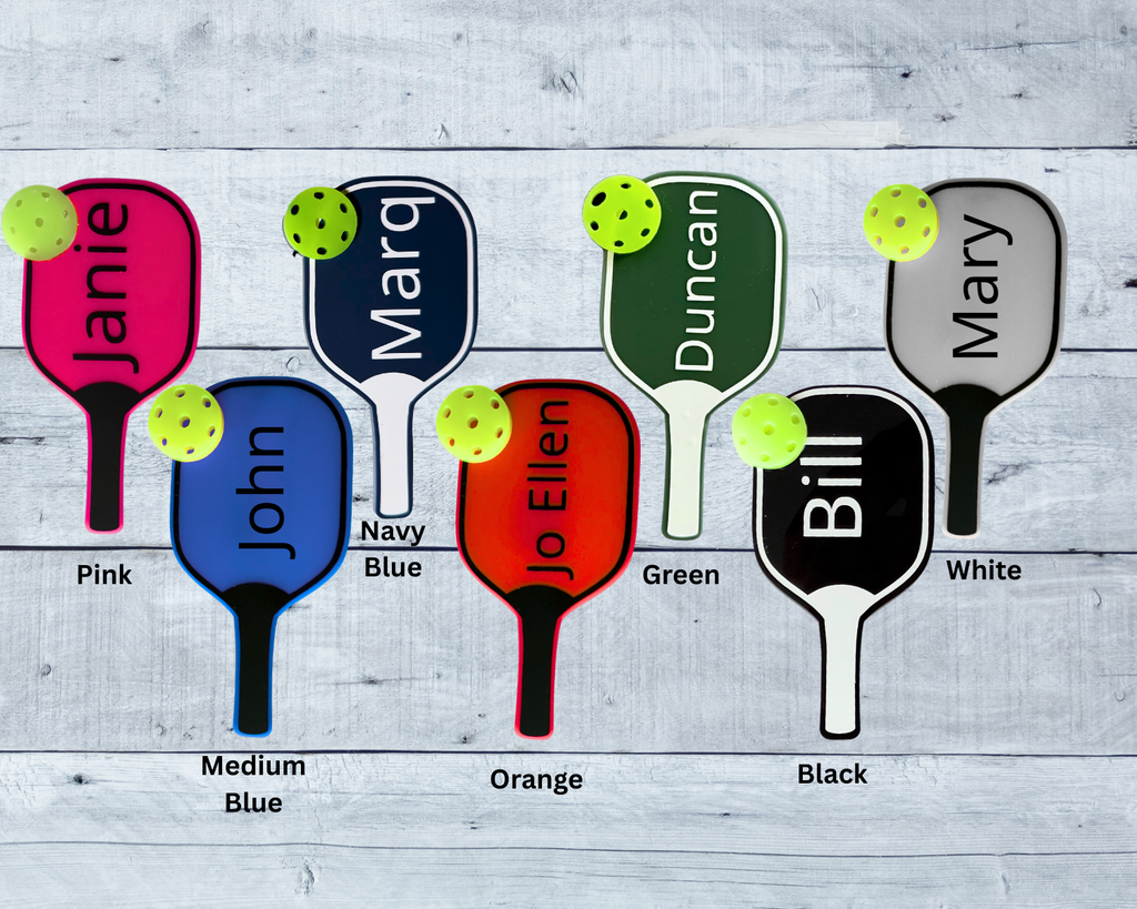 Pickleball Magnetic Name Tag