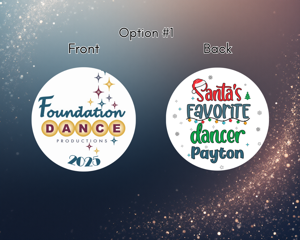 Foundation Dance Productions Holiday Ornament