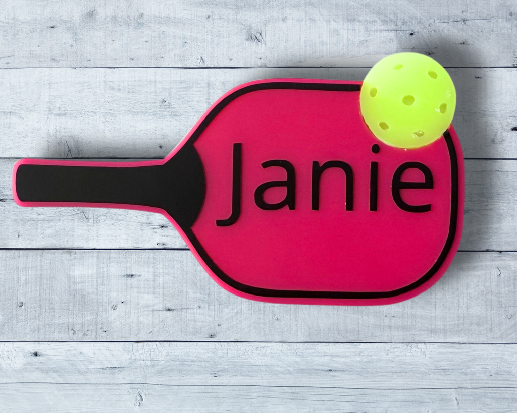 Pickleball Paddle Ornament