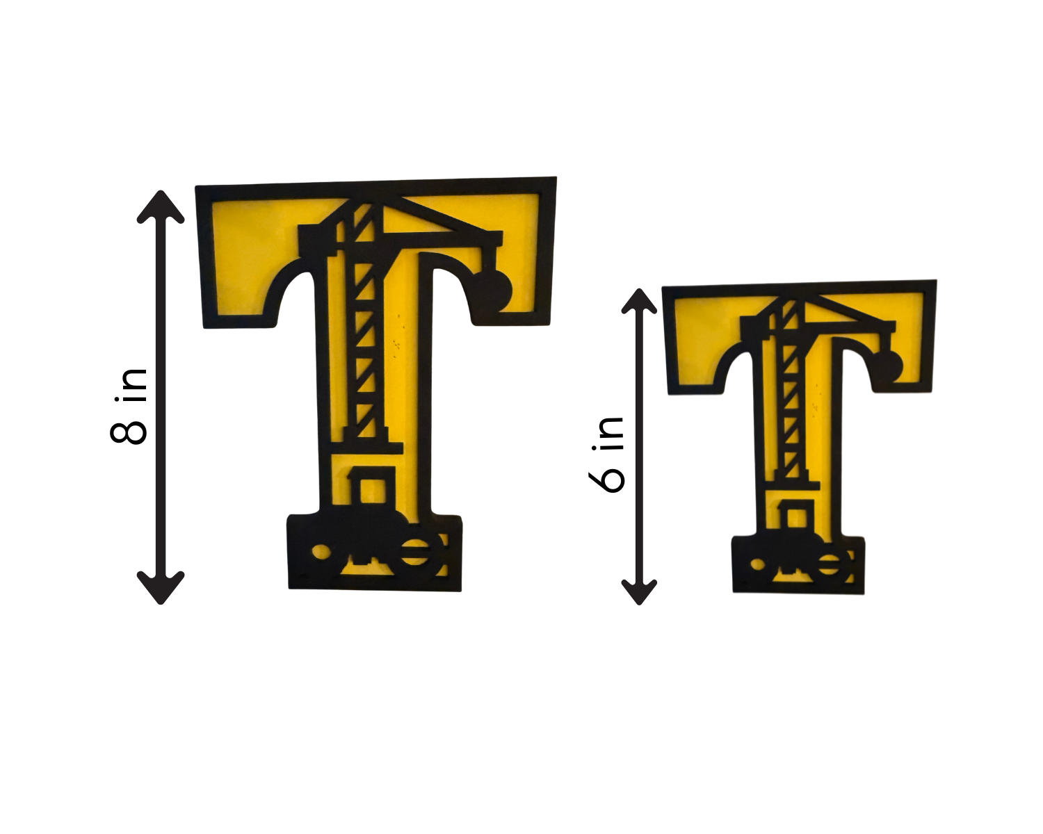 Construction Letters Sign